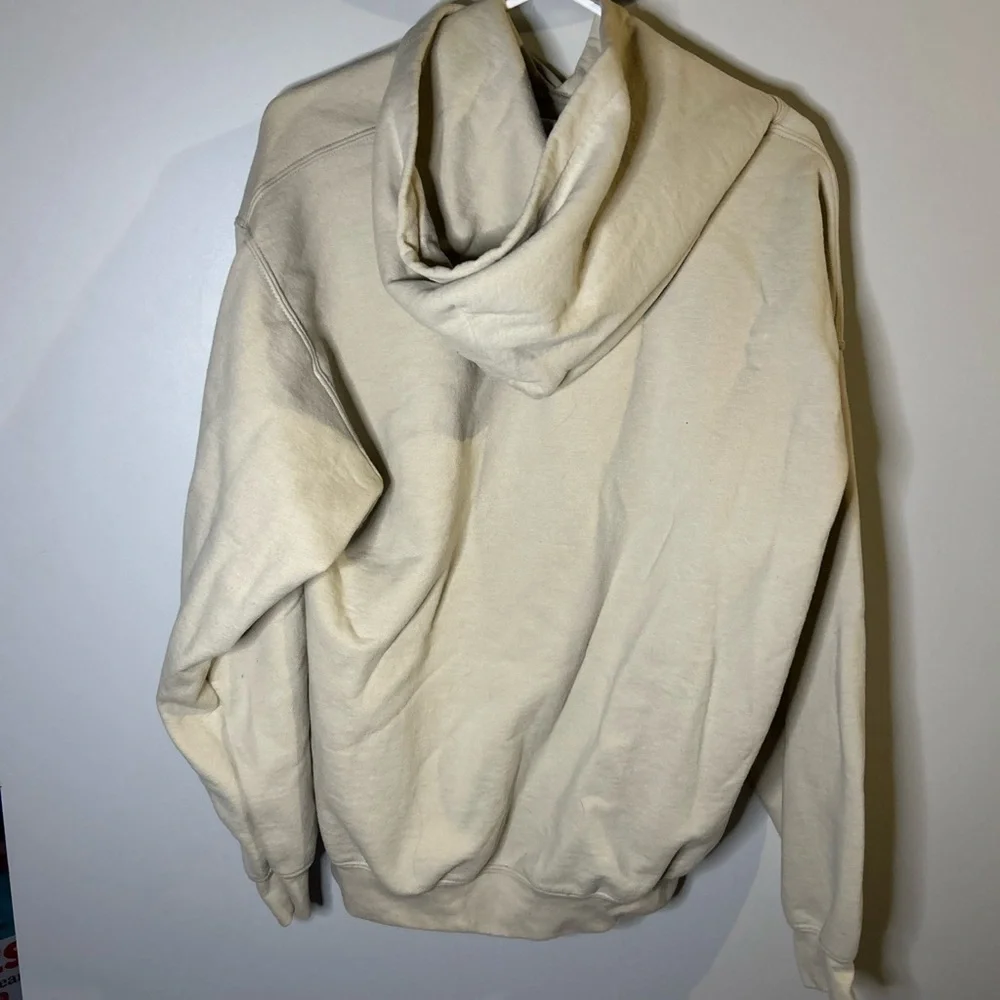 Gildan Light Tan Hoodie - Picture 9 of 12